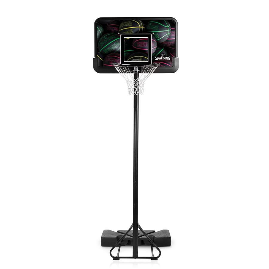スポルディング SPALDING バスケット 【メーカー直送品】 44インチ ストリートファントム テレスコーピング コンポジット ポータブル バスケットボール 器具 備品 ゴール 自宅練習 シュート練習  5B1086JP SPALDING（スポルディング） バスケットゴール 44インチ ストリート