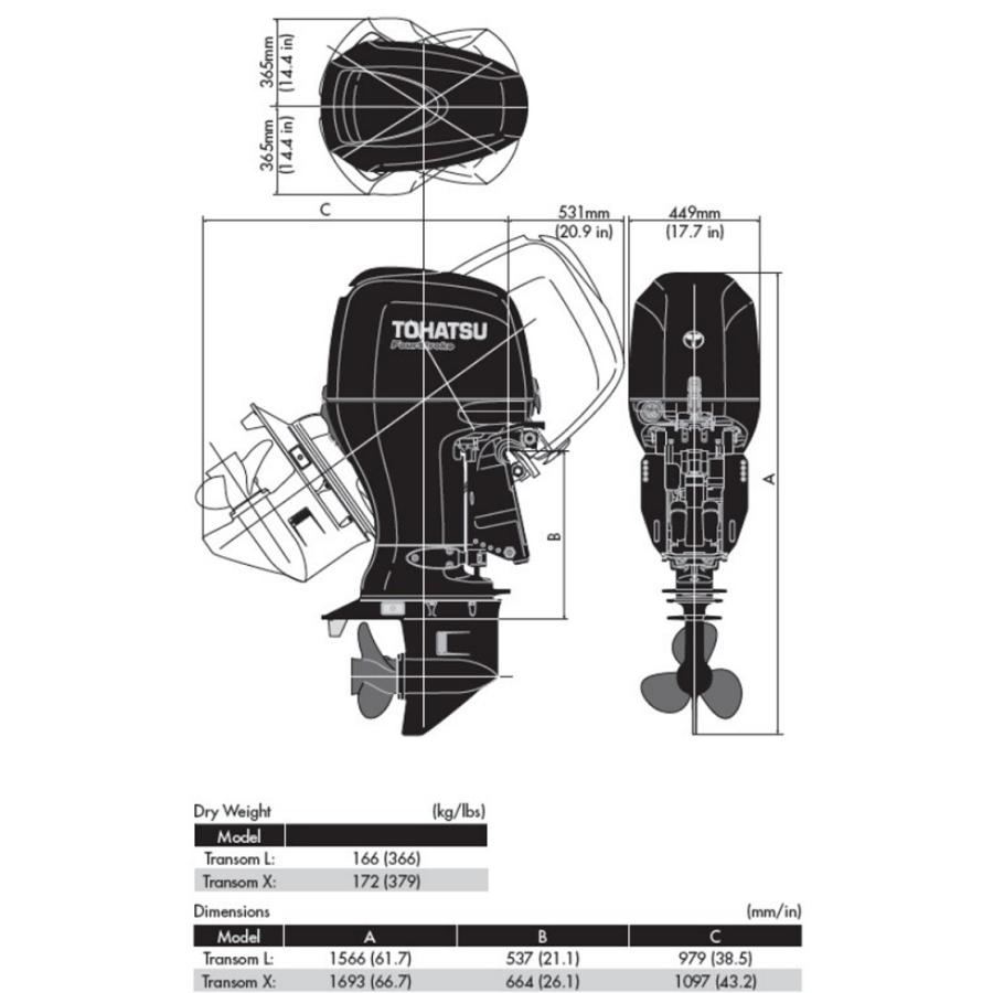 Tohatsu トーハツ 船外機 75馬力 Bft75a Lrtn トランサムl 4ストローク 船舶 ボート エンジン 船外機 パワートリム チルト仕様 Bft75a Lrtn Bft75a Lrtn Bang 通販 Yahoo ショッピング