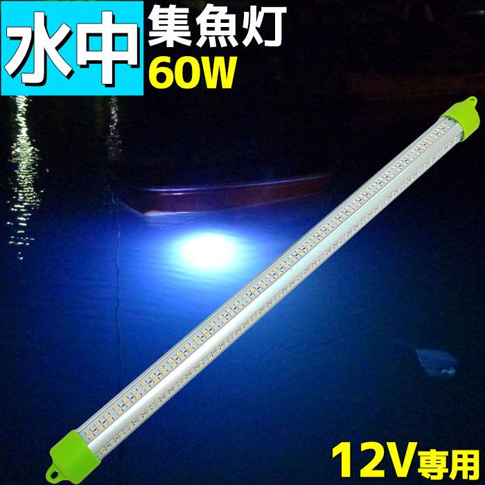 50 Off Led 水中集魚ライト 白 ホワイト 60w 9600lm 集魚灯 水中ライト イカ アジ タチウオ イワシ 仕掛け 夜焚き 超目玉 Www Muslimaidusa Org