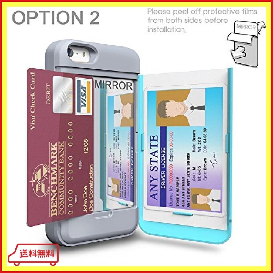Toru Cx Pro Iphoneseケース パターン カード 収納背面 3枚 Ic Suica カード入れ カバ ミラー付き アイフォン Se アイ c4032 Bang Store 通販 Yahoo ショッピング