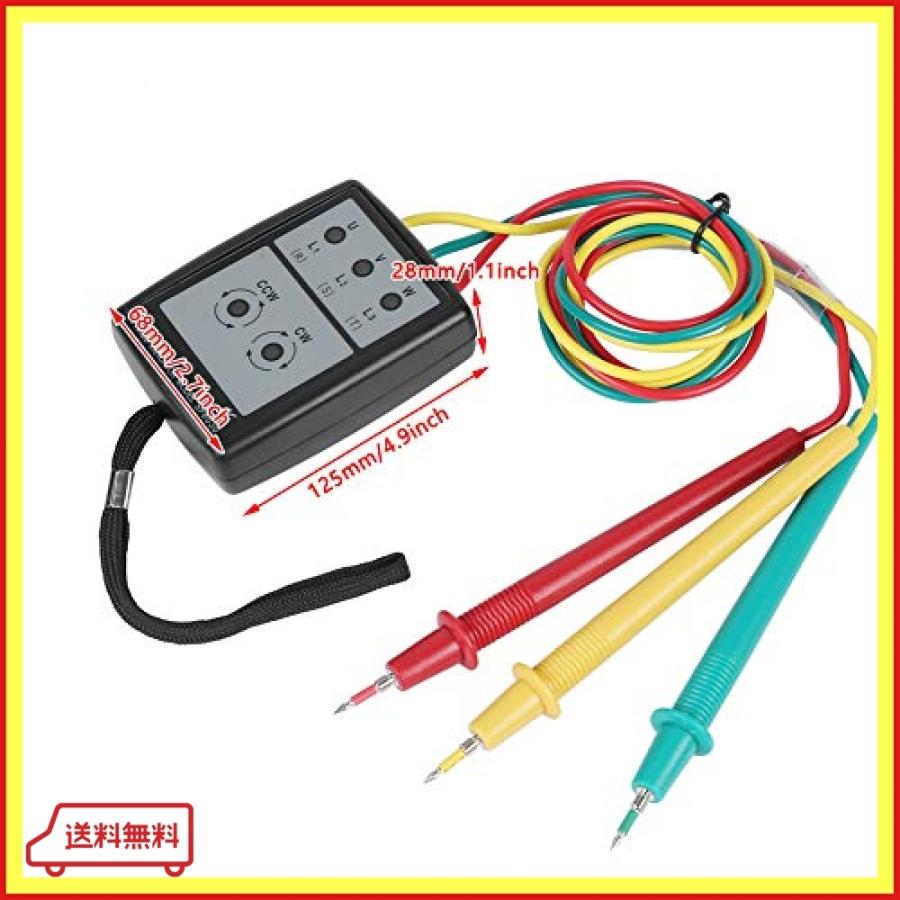 三相交流用検相器 Led ブザー 変圧 インバーター 回転 電圧 三相 検電 クランプメータ ブレーカー コンセント コ Efk Bang Store 通販 Yahoo ショッピング