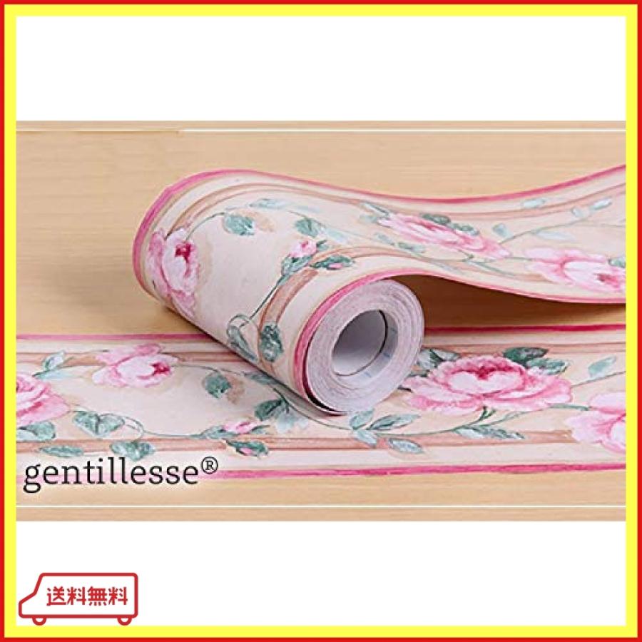 Gentillesse はがせる 壁紙 シール アクセント クロス トリムボーダー リフォーム Diy 10cm10m スムーサー付き ピンク Vno Bang Store 通販 Yahoo ショッピング