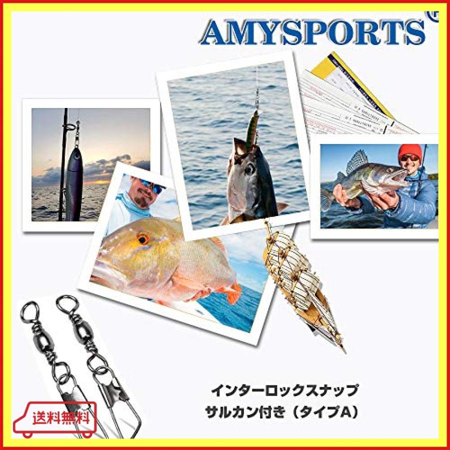 Amysports 釣り スナップ スイベル 釣り スナップ スナップ付き サルカン ローリングスイベル インターロックスナ Wss 914tbbalacdc Bang Store 通販 Yahoo ショッピング