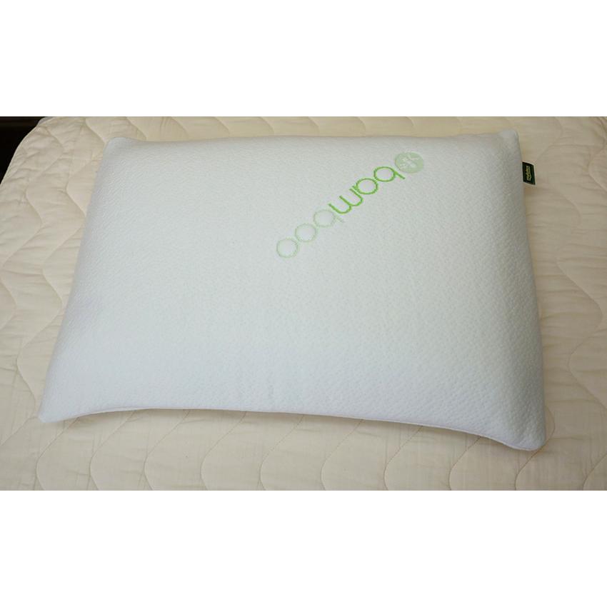 新品 天然ラテックス100％ 枕 カバー2種類付き ピロー バンブーカバー
