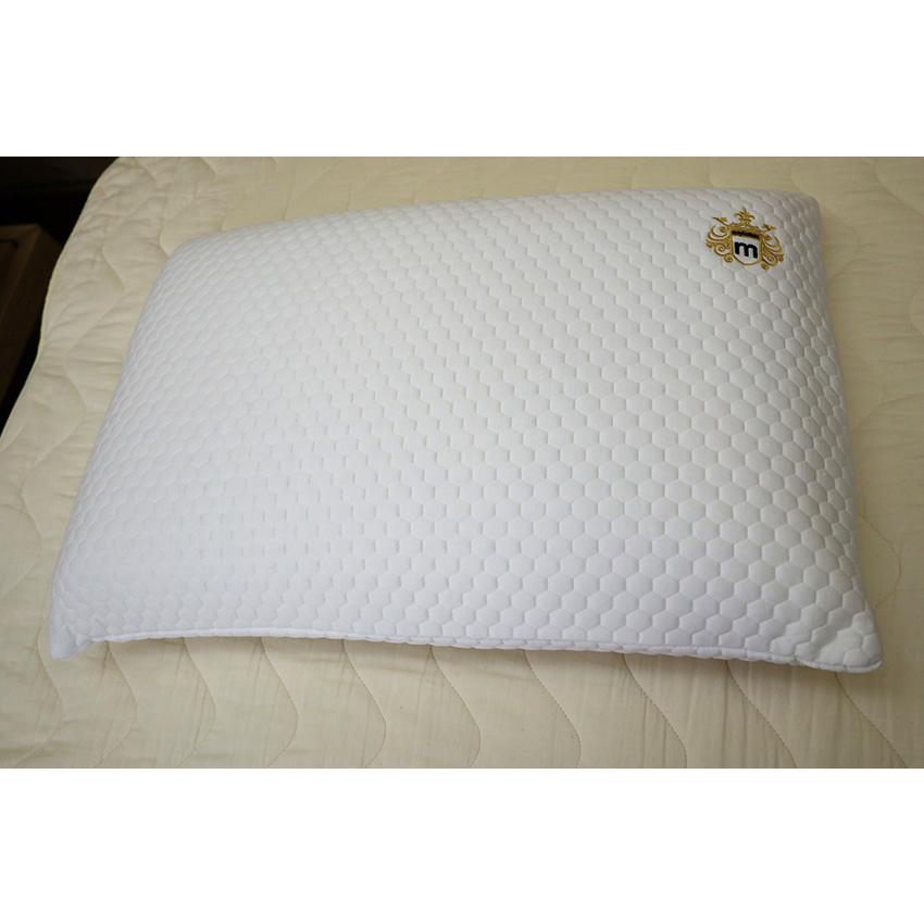 新品 天然ラテックス100％ 枕 カバー2種類付き ピロー バンブーカバー