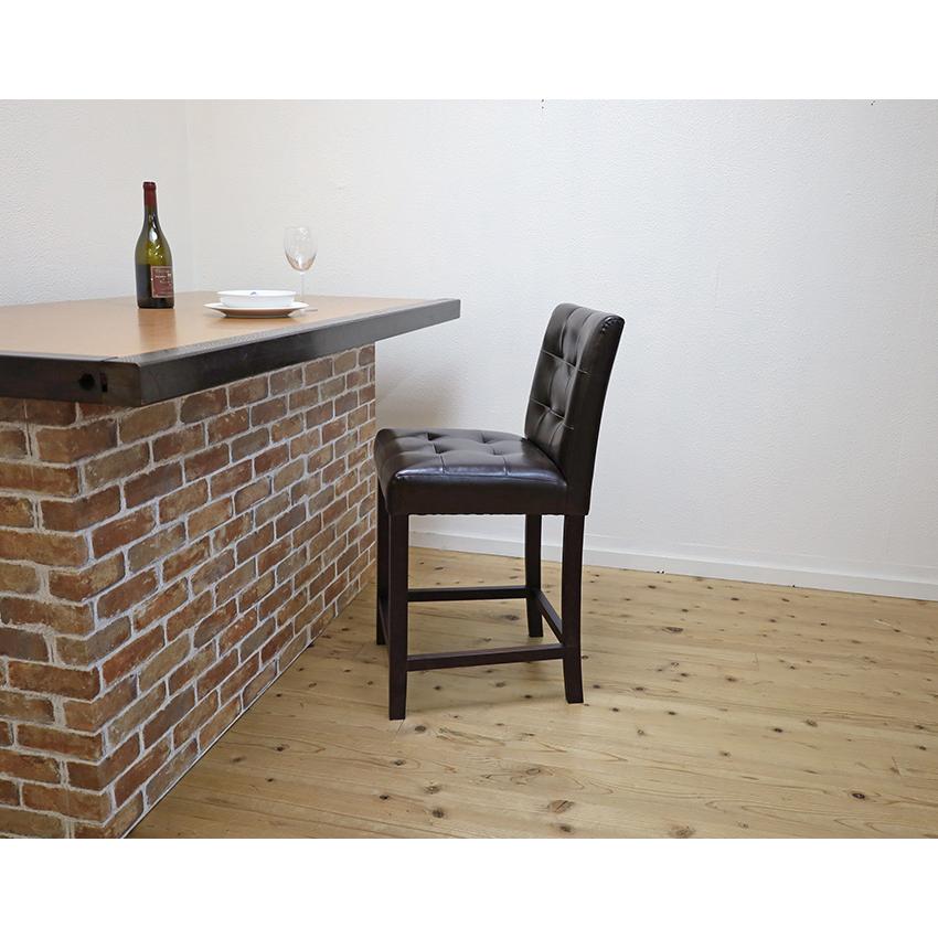 カウンター高さ85〜90cmに合うカウンターチェア Bitter229dbr 座