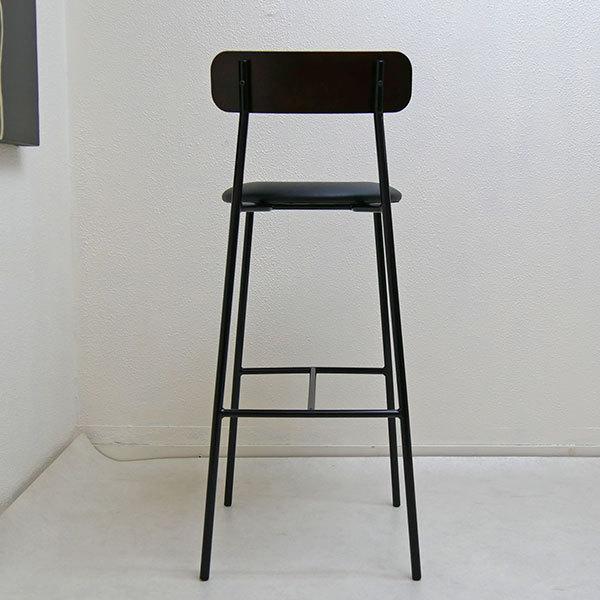 ハイカウンターチェア CHIC-シック 座面高80cmバーチェア スチール脚
