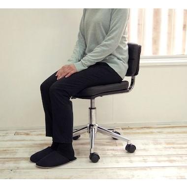 オフィスチェア コンパクト で かわいい キャスター付 椅子 昇降機能