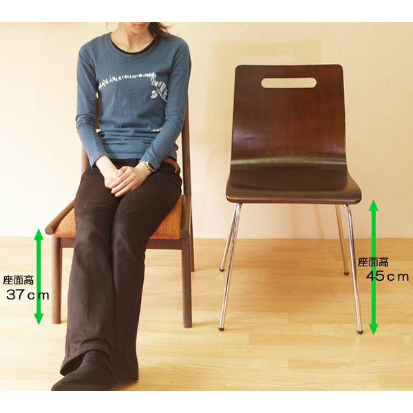 座面の高さが低い椅子 座面高37cm AZC-331 疲れにくい椅子 木製 座面の高さが低い椅子 座面高37cm AZC-331 疲れにくい椅子 木製