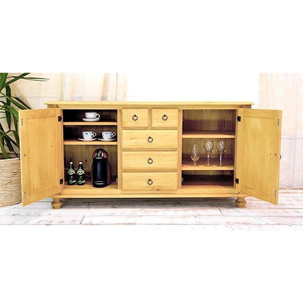 カントリーカウンター BF01 buffet リング取手 ナチュラル カントリー