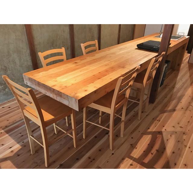 木製カウンターチェア 座面高60cm CCK408 ナチュラル ビーチ色 木製カウンターチェア 座面高60cm CCK408 ナチュラル ビーチ色