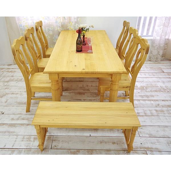 低ホルムアルデヒド 幅190cmダイニングテーブル8点セット clacko6脚