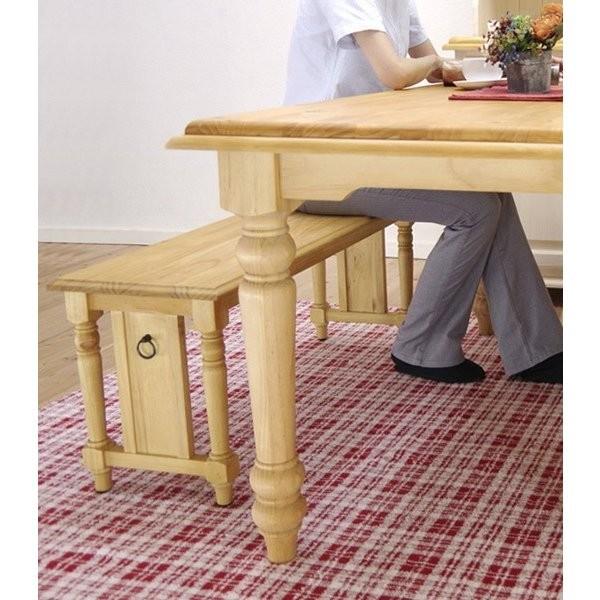 カントリーダイニングテーブル9点セット 大型食卓セット 10人掛け用