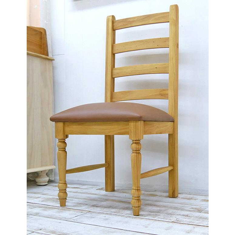 ダイニングチェア 木製チェア カントリー パインチェア デスクチェア