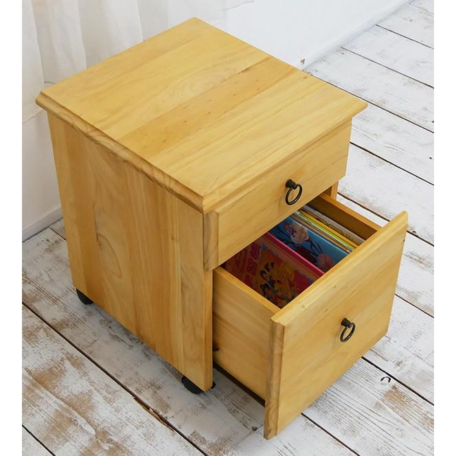 ナチュラルカントリー調 デスク オイル仕上げ学習机 イリデ本棚付き