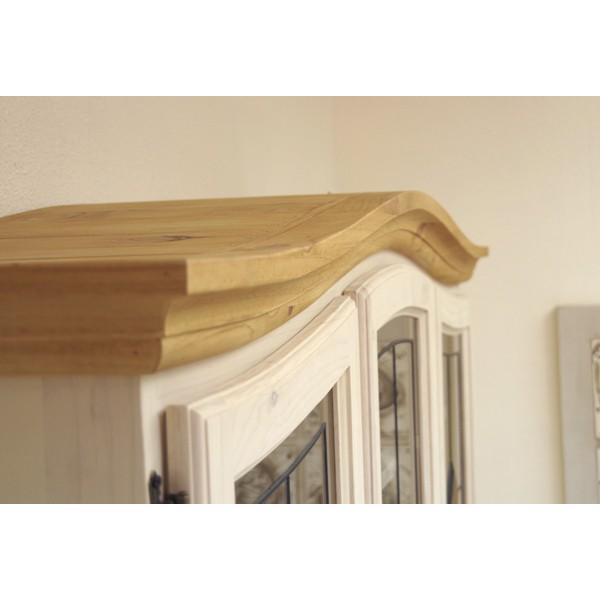 フレンチカントリー 食器棚 キッチンボード アトランタ リング取っ手