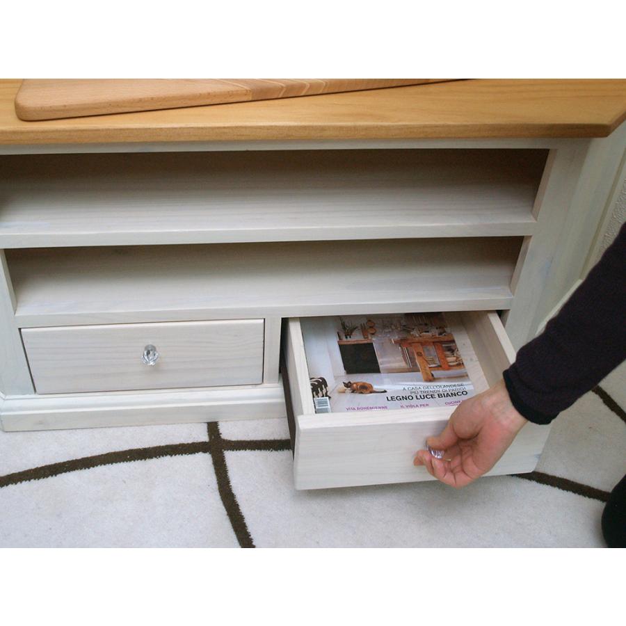 アウトレット　テレビボード　テレビ台　クリスタル風取っ手 クリスタル風の取手が可愛いテレビ台 通販【ニッセン】