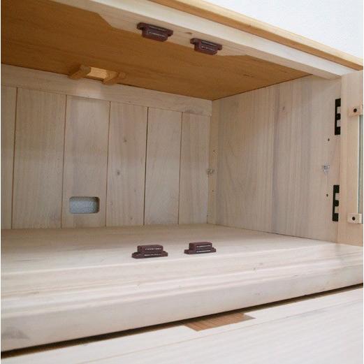 フレンチカントリー 幅150cm 低ホルムアルデヒド パインローテレビ台