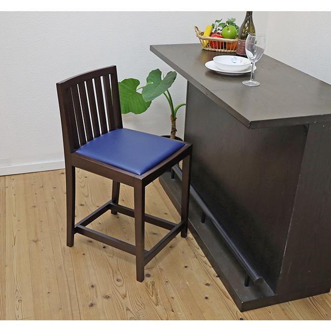 座面高55cm 飲食店用木製カウンター椅子 ブラウン色 80-85cmの 座面高55cm 飲食店用木製カウンター椅子 ブラウン色 80-85cmの