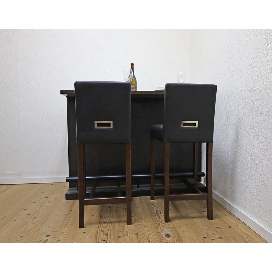 店舗用木製カウンターチェア TALL 座面高60cm カウンター90cmに合う