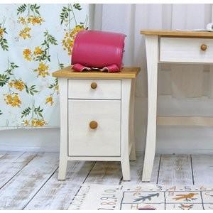 兄弟姉妹で使える 2人用 カントリー学習机 白いカントリーパイン