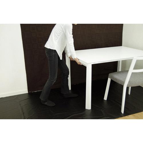 180cm ホワイトテーブル 2年使用 大きめサイズ 幅180］ セラミック ダイニングテーブル 白 黒 テーブル 180cm 石目柄
