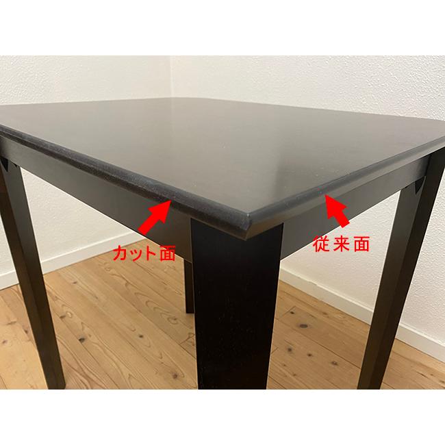 4人用食卓セット 60x75cm角 木製 ダイニングテーブル2台 チェア4脚 6点
