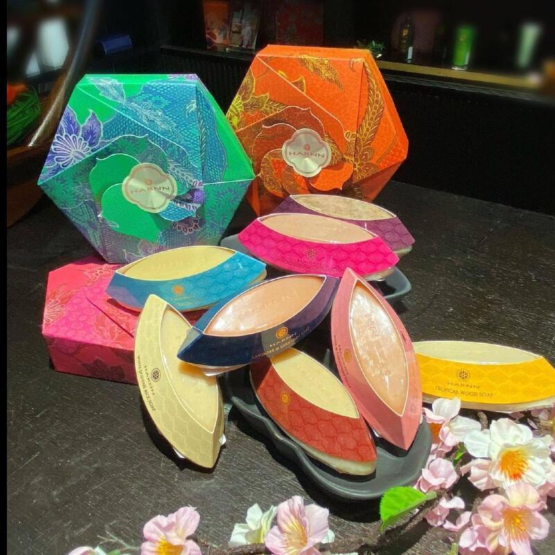 HARNN（ハーン） ホワイトジャスミンライス ナチュラルソープ /100g×3