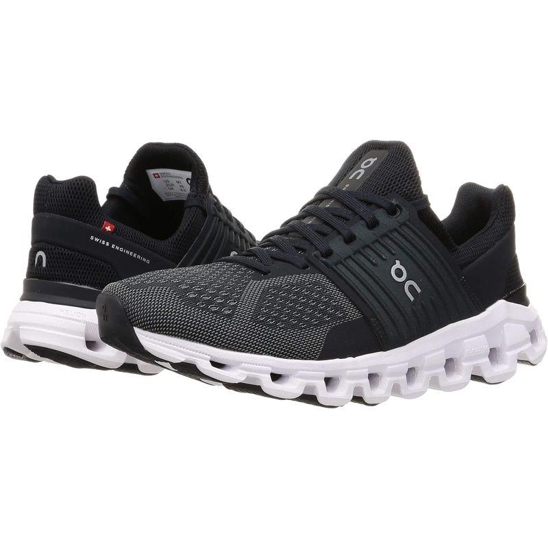 オン ランニングシューズ クラウドスイフト メンズ ブラック/ロック 27.5 cm D cm ランニングシューズ クラウドスイフト メンズ ブラック/ロック