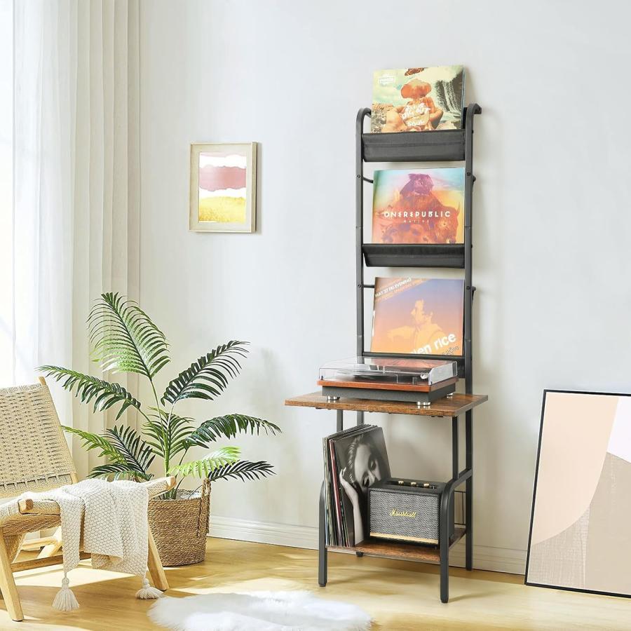 VINAEMO レコードラック Amazon.co.jp: VINAEMO レコードラック、ギタースタンド、3段