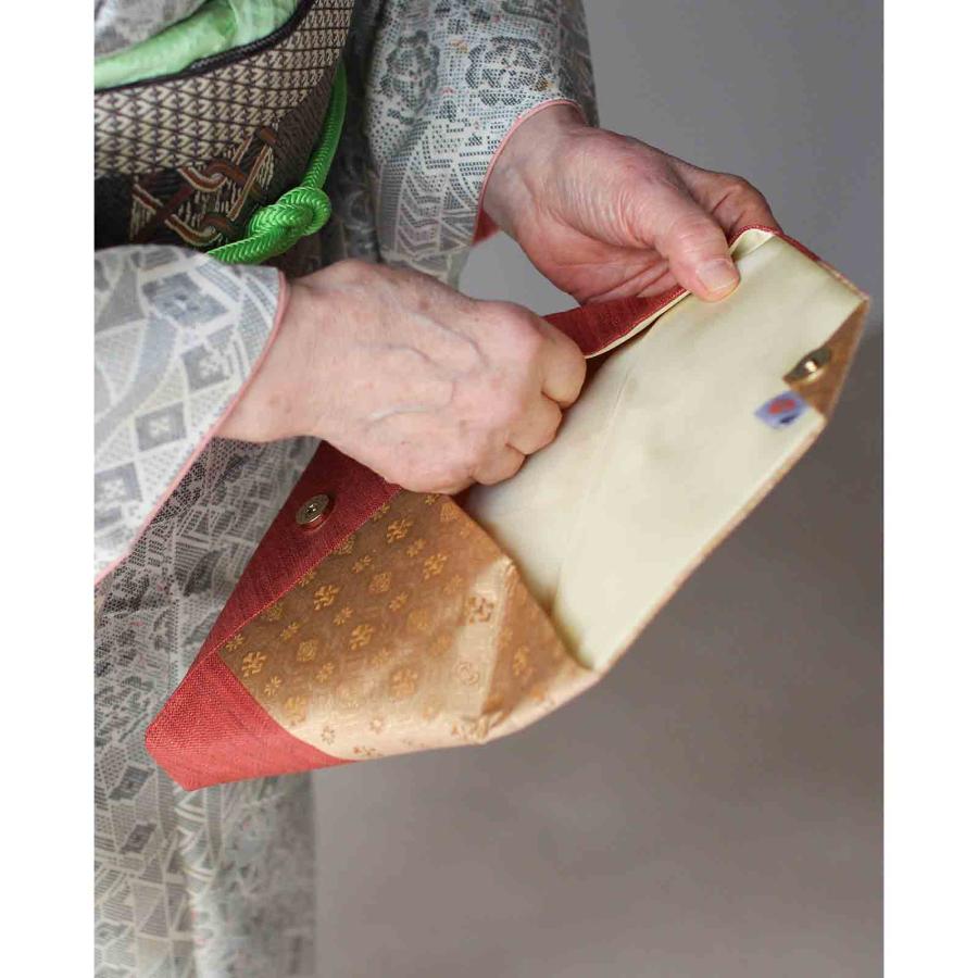 華わび裂 数寄屋袋 おしゃれ すきや袋 茶道具 茶道 麻 和装バッグ