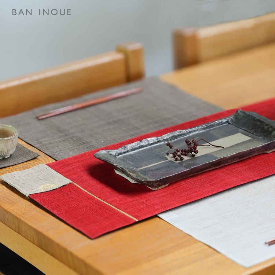 リニューアル】日の出ラナー 麻 リネン ランナー テーブルランナー