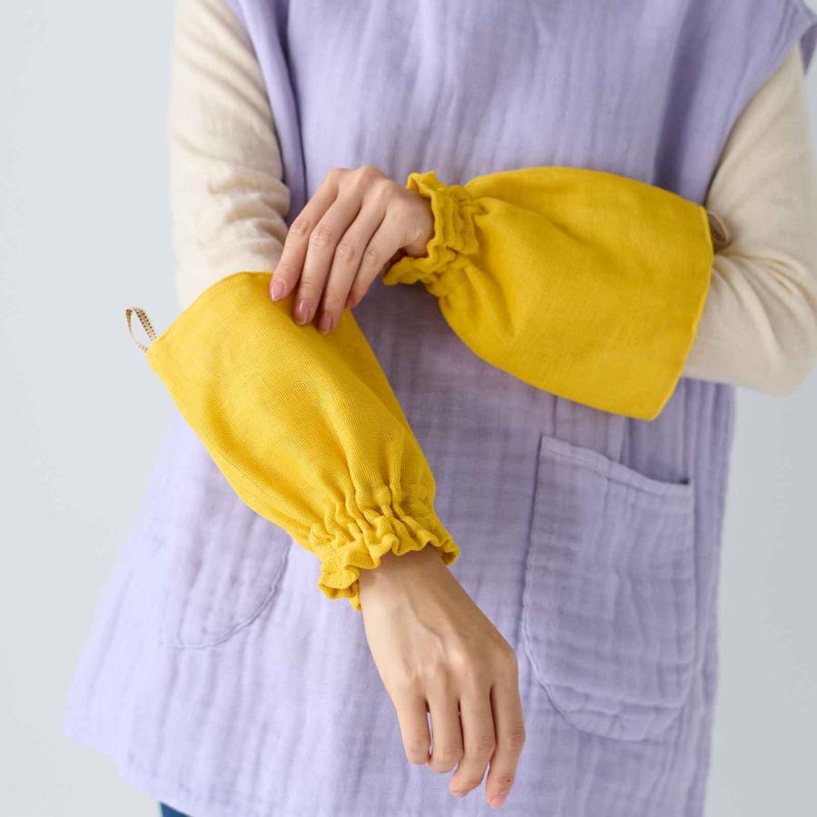 かや キッチンアームカバー 【メール便対応】 日本製 腕カバー 腕抜 袖