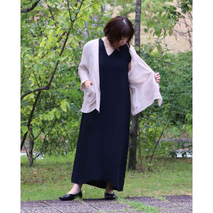 かや ジャケット 【メール便対応】 綿100％ 日本製 蚊帳 涼しい