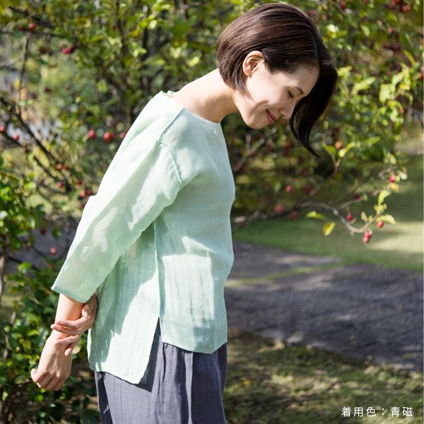 BAN INOUE ボートネックTシャツ 鉄紺 BAN INOUE ボートネックTシャツ 鉄紺の通販 by amam shop｜ラクマ