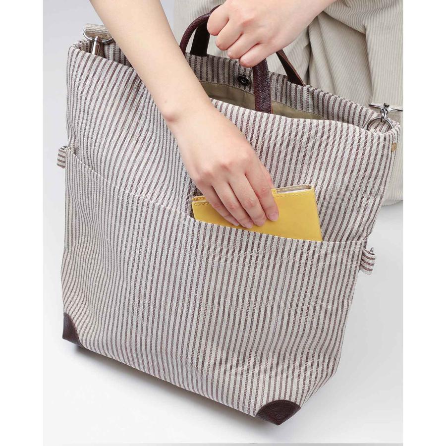 縞の3wayバッグ トートバッグ ショルダーバッグ bag ユニセックス