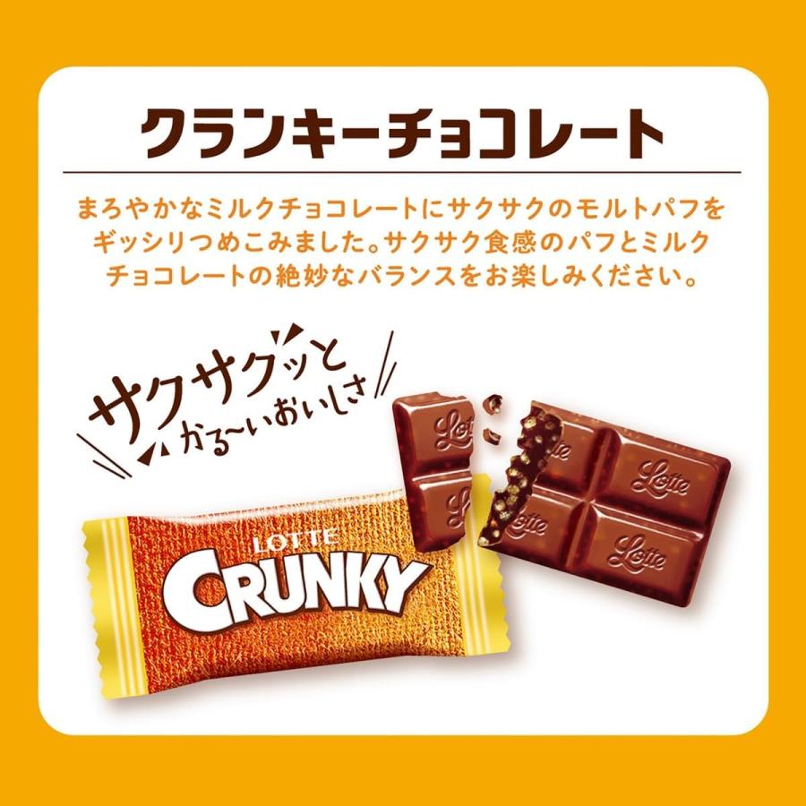 ロッテ（LOTTE） ネコポス 送料無料 ☆ロッテ ガーナ＆クランキー