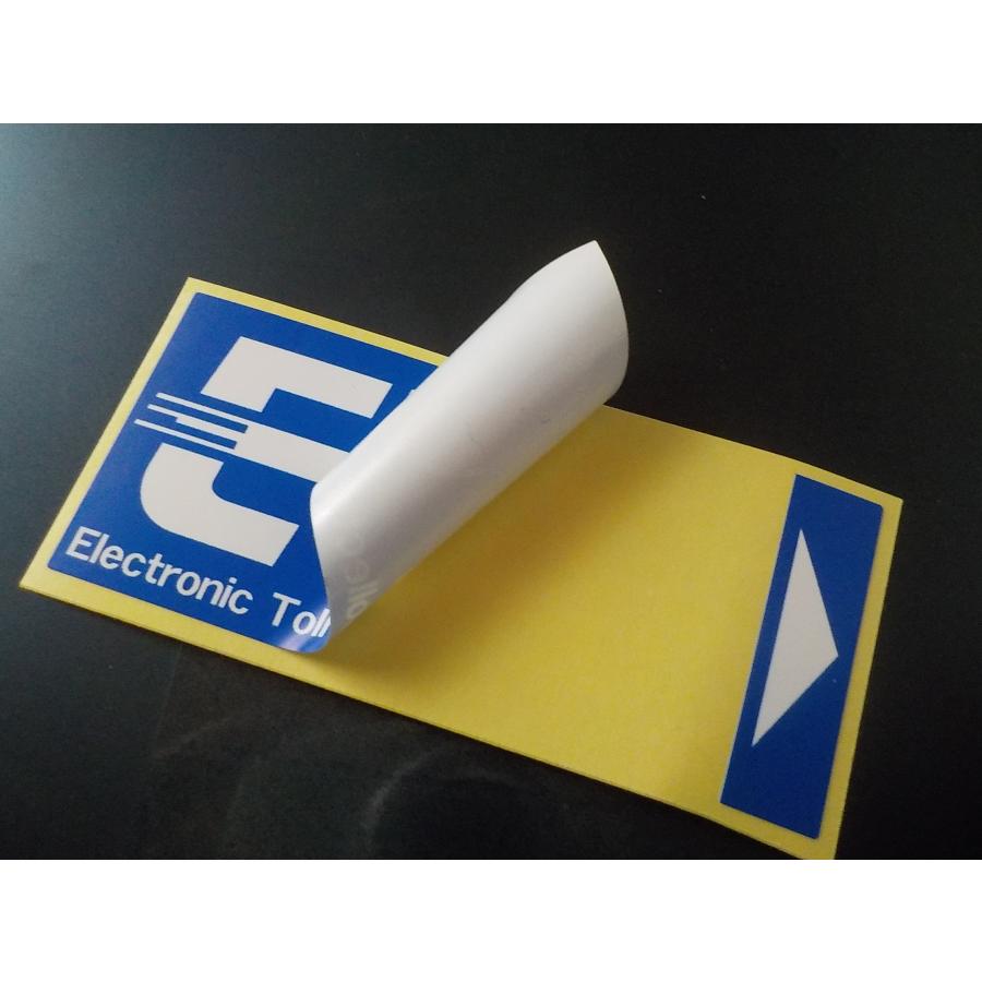 10枚 ETCステッカー 車内用 送料無料 買うほどお得 代車 レンタカー