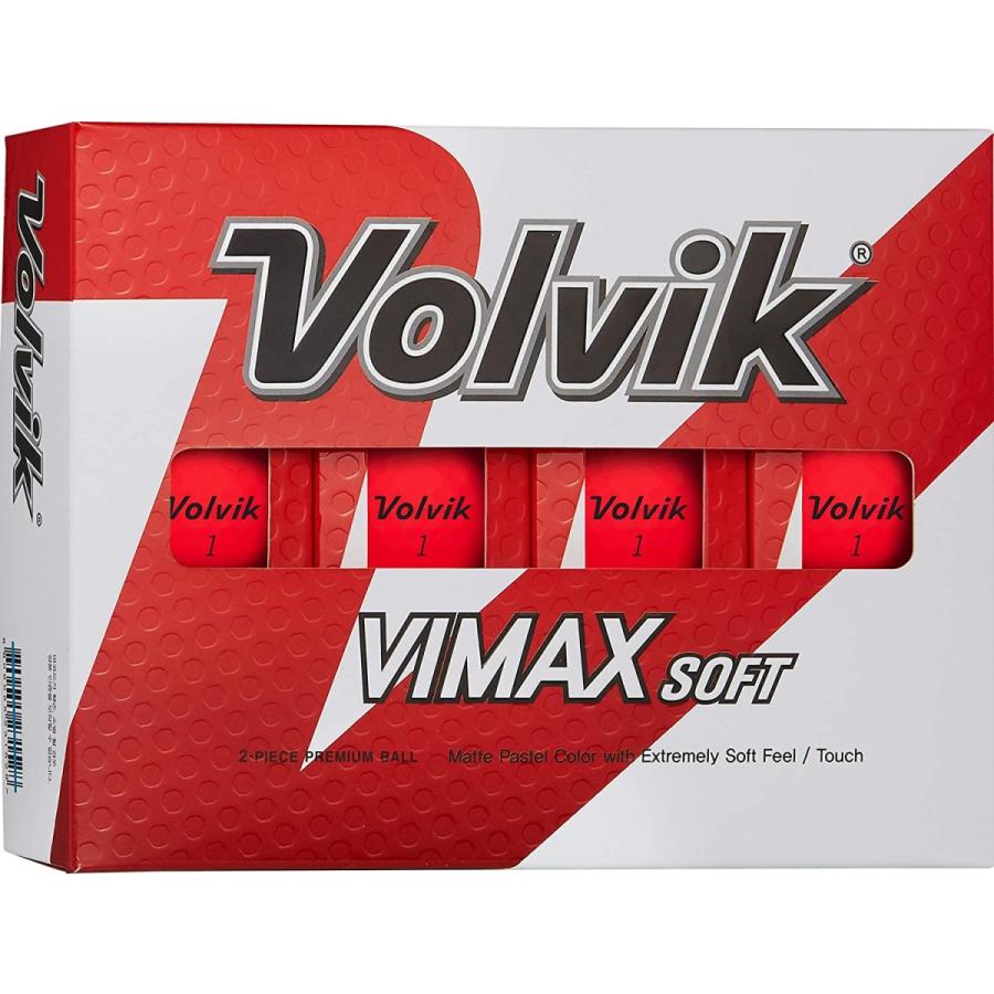 Volvik Vimax Soft マットカラーボール ボルビック ヴィマックス ブィマックス 1ダース 12球 Usa