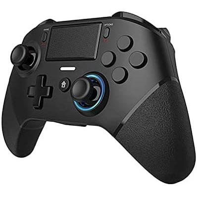 P4 コントローラー ワイヤレス 無線ゲームパット プログラミング機能 背面ボタン付き ボタンのマッピングスマホコントローラー 800mah大容量バッ その他pc用ゲームコントローラー Arrowspeedline Com Vn