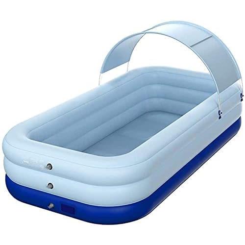 低価格で大人気の Scillo プール 大型 ファミリープール 子供用プール 大きいプール エアープール 自動膨張 折り畳み式 3気室 漏れ防止 コンパクト 持ち運び便 Www Kiro Hedensted Dk