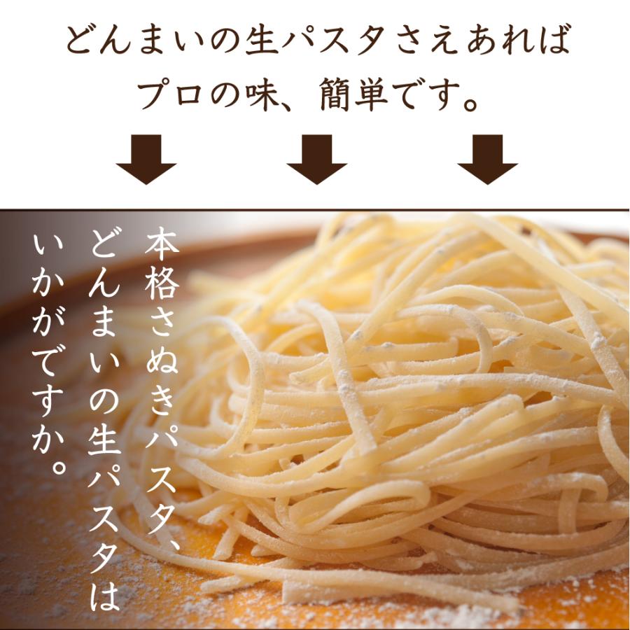 どんまい 生パスタ ポイント消化 3種から選べる 讃岐の生パスタ 6食 麺のみ 180g×3 食品  パスタ フェットチーネ リングイネ スパゲティ 送料無料 爆買 |  | 10