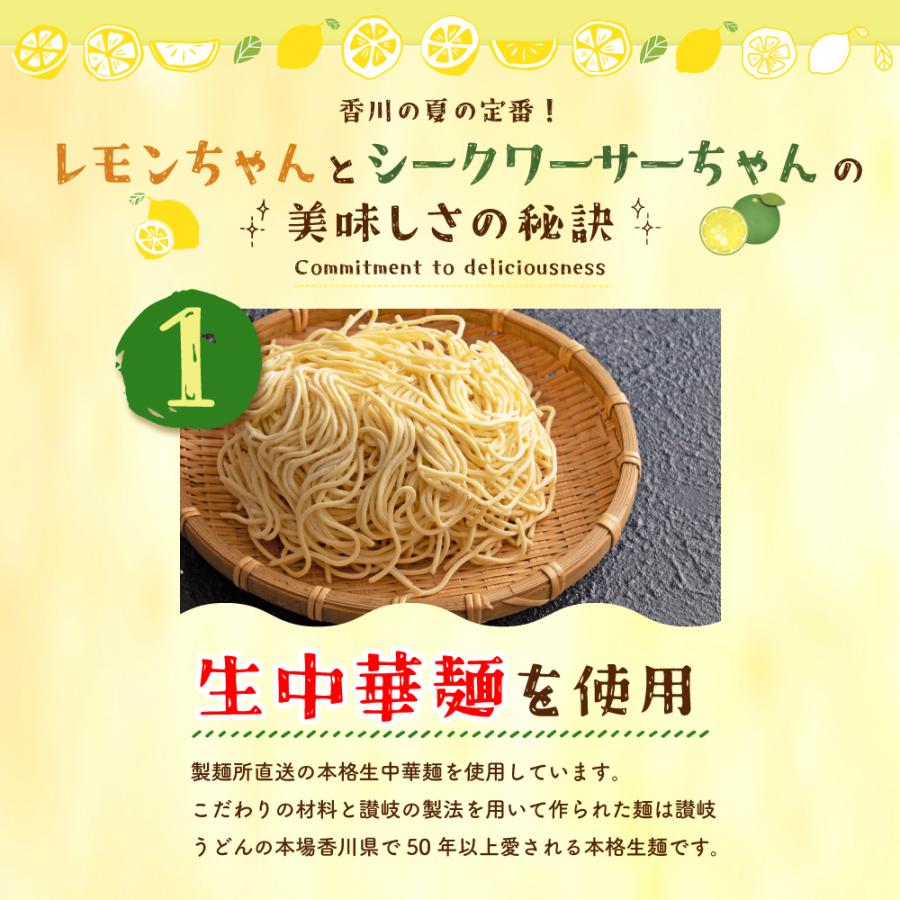 サタプラ紹介 冷やし中華 5食 6食 さわやかスープ付 送料無料 国内産小麦 冷麺 うめねえちゃん りんご うめ レモン シークワーサー うめねぇちゃん さぬき麺心 |  | 06
