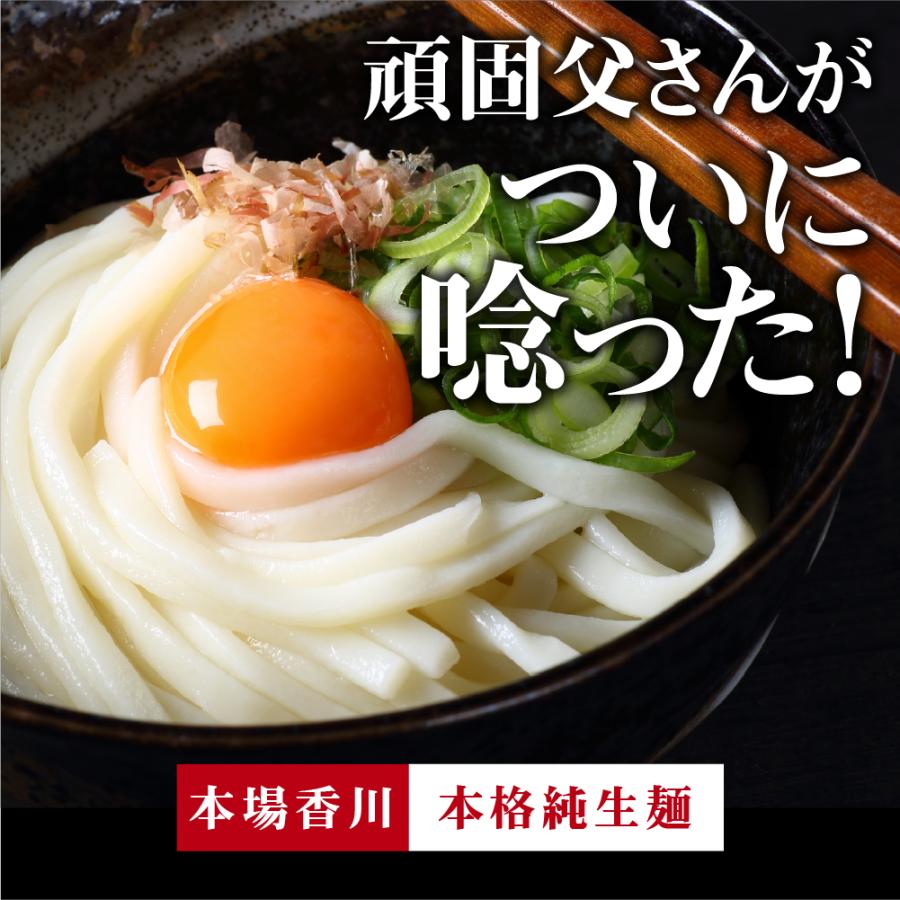 頑固父さんが唸る讃岐生うどん9食 (麺のみ300g×3袋 ) だし付6食 送料無料 普通麺 生うどん 讃岐 生麺 産地直送 香川 食品 ポイント消化 グルメ ポスト投函 |  | 04