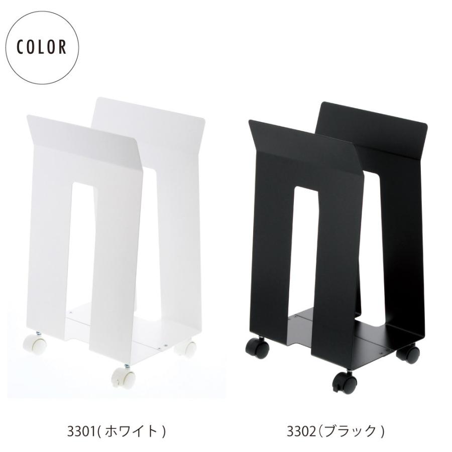 ダンボールストッカー 紙袋ストッカー キャスター付  山崎実業 収納 おしゃれ スリム 整理 すっきり見せ 段ボール 通販 仮置き 梱包材 | 山崎実業 | 10