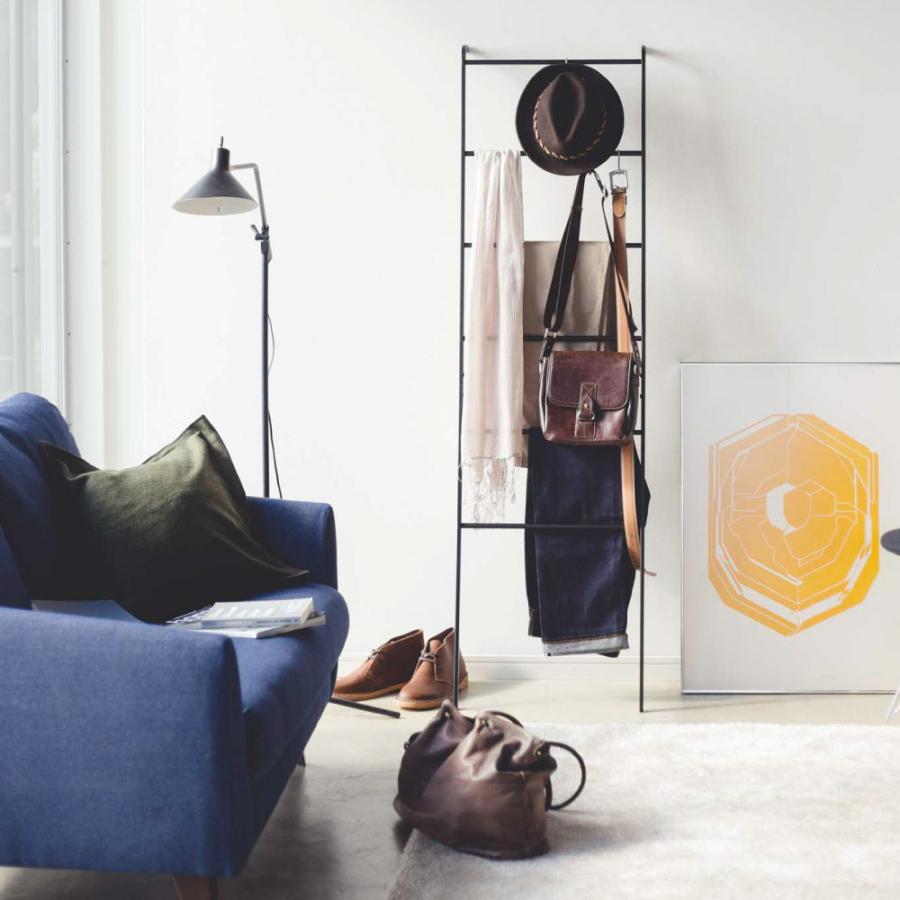 ラダーハンガー フレーム 山崎実業 ポールハンガー シンプル おしゃれ ハンガー ラック 収納 省スペース | 山崎実業 | 07