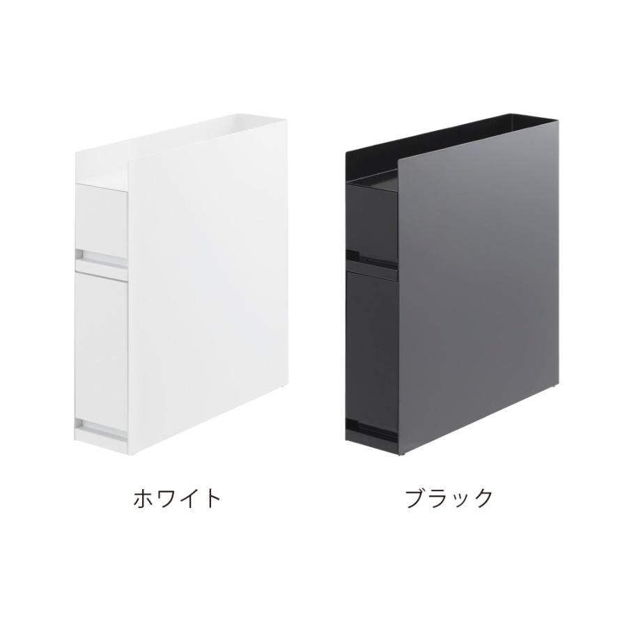 【レビュー特典２個付き】 隠せる調味料ラック タワー 2段 tower 山崎実業 スパイス ラック ボックス 引き出し スライド スチール 隠す 収納 おしゃれ 便利 | 山崎実業 | 11