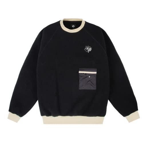 magenta] マジェンタ SKATEBOARDS MESNER SHERPA HIGH NECK BLACK M-L