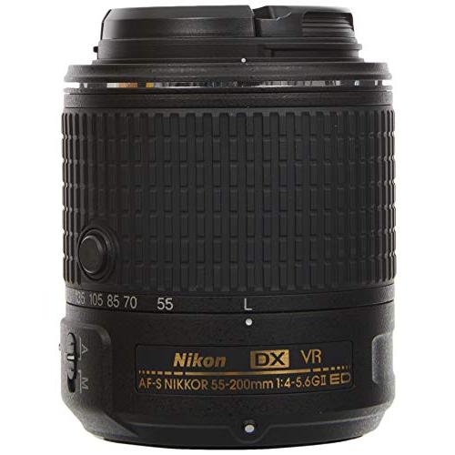 Nikon 望遠ズームレンズ AF-S DX NIKKOR 55-200mm f/4-5.6G ED VR II ニコンDXフォーマット用 AFSDXVR55-200G2 
