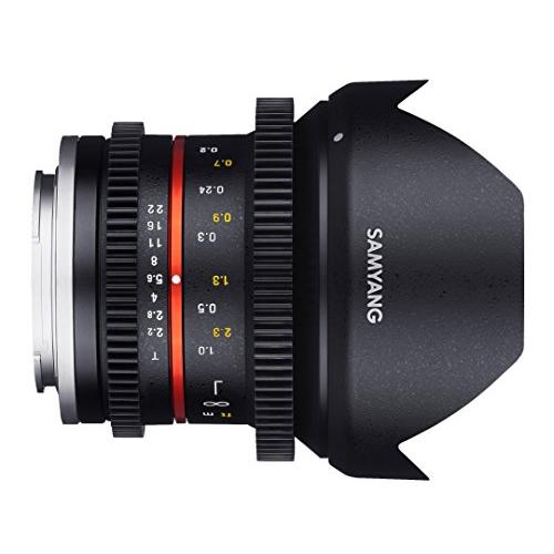 ブランド SAMYANG 単焦点広角レンズ 12mm T2.2 キヤノン EOS M用 APS-C用 【VQL5789358424】(20244円)